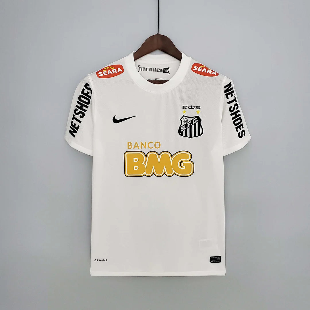 2012 Retro Santos Home Soccer Shirt